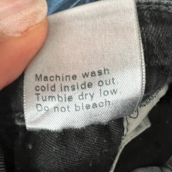 AG Adriano Goldschmeid the legging super skinny size 27R black - Picture 11 of 11